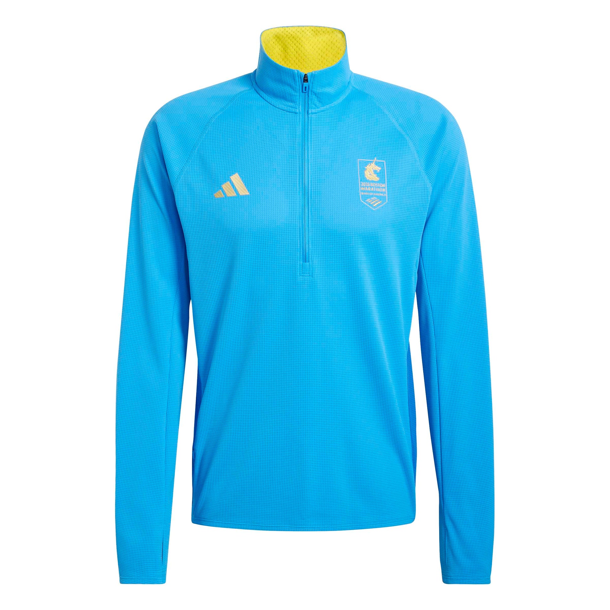 Marathon Sports adidas Men's BAA Boston Marathon® 2026 1/2 Zip Long Sleeve