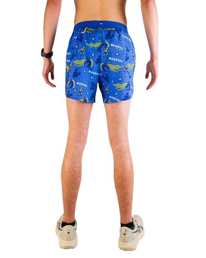 Marathon Sports Men's Chicknlegs   Shorts 5" Ds Boston Doodle Edition